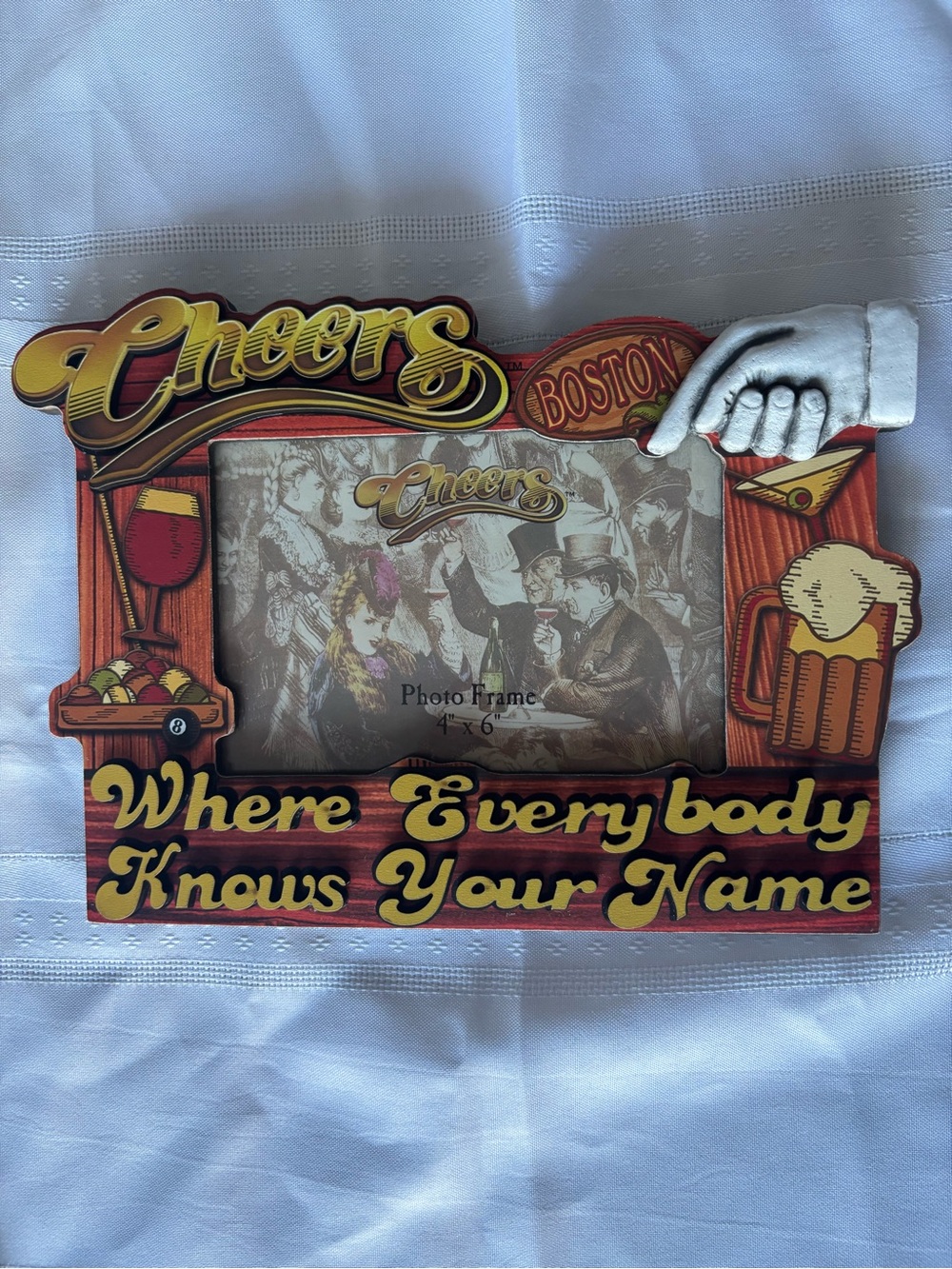 NWT Cheers Boston Photo Frame